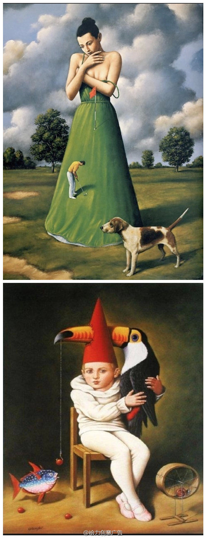 Rafal Olbinski超现实主义绘画艺术|绘画|超现实主义|艺术_新浪新闻