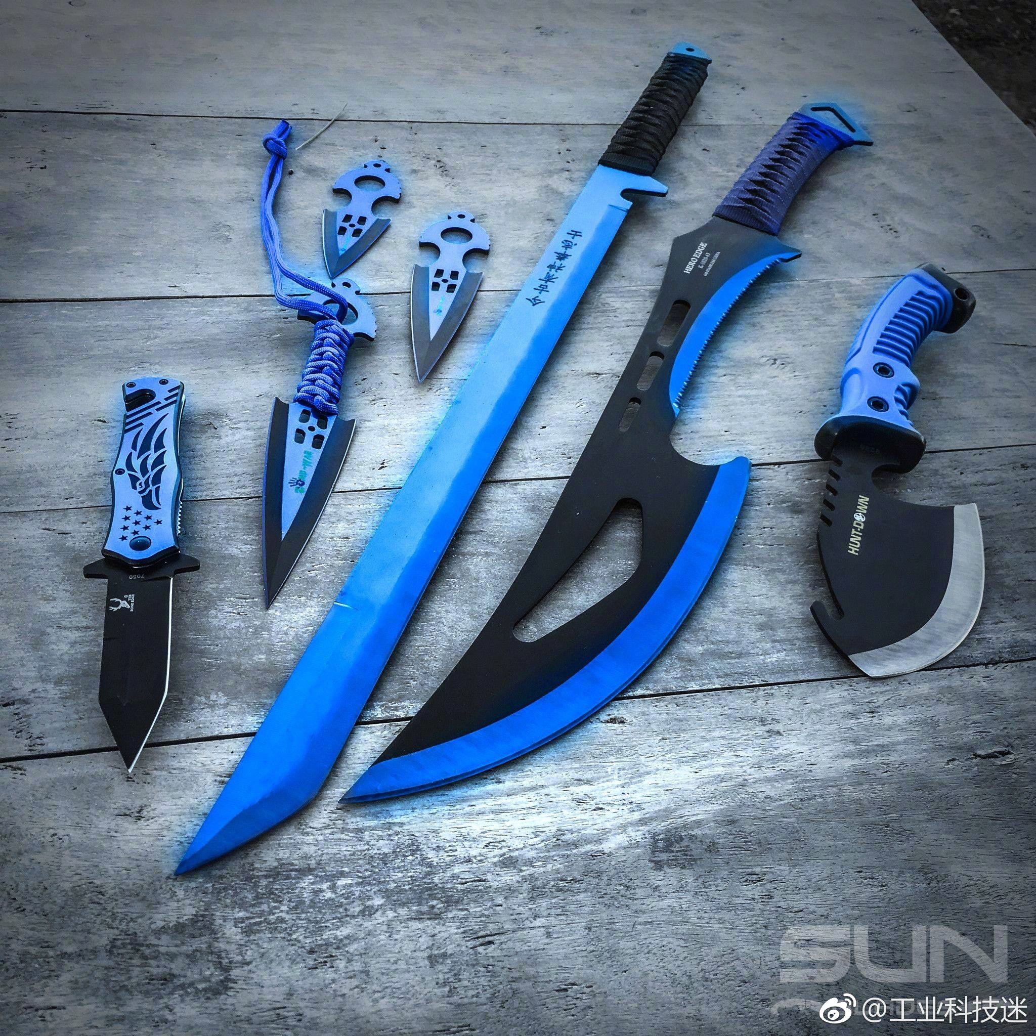 这里每天分享最酷炫的冷兵器刀的世界