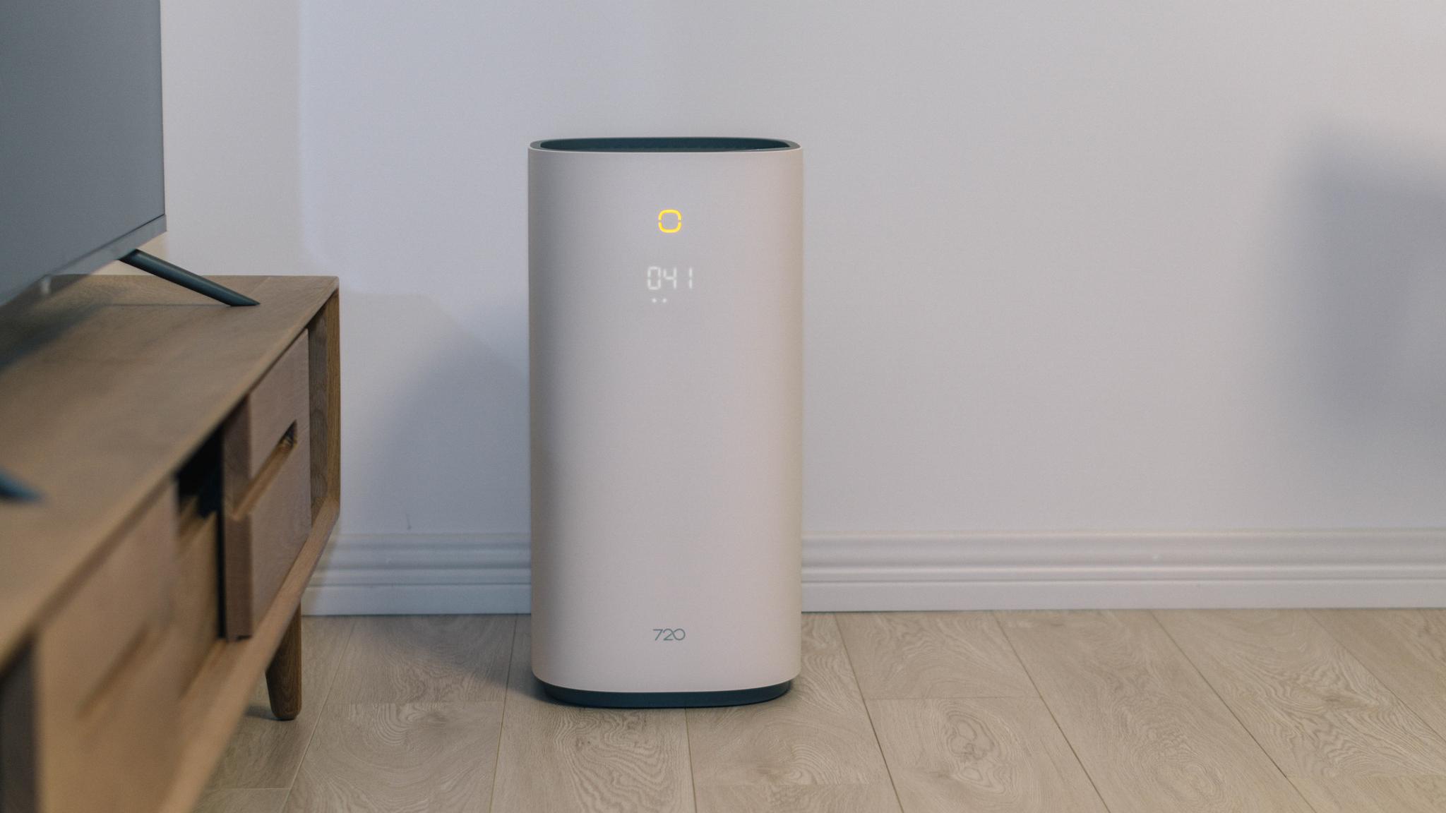 华为生态链720空气净化器评测经过这几天的使用,对720全效空气净化器