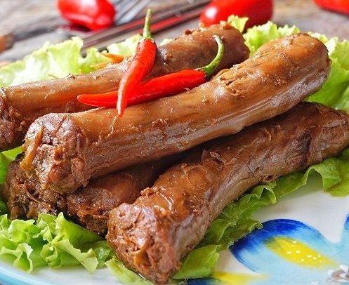 卤鸭脖