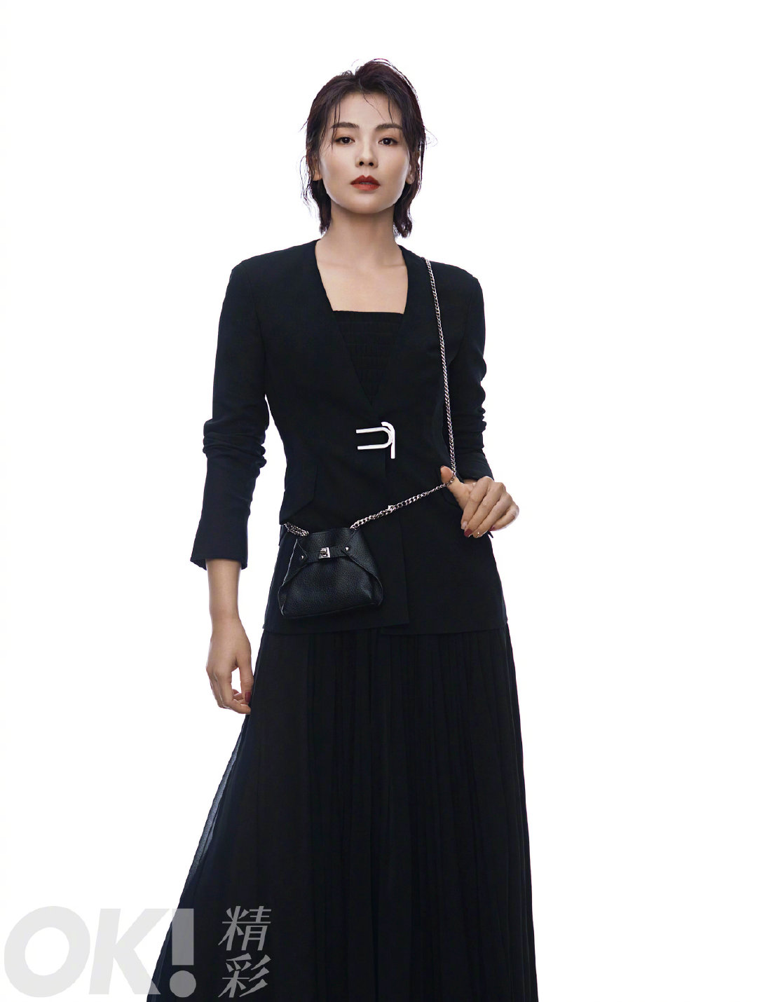 潇洒有型的都市感造型一直是安迪@@刘涛tamia 的拿手好戏