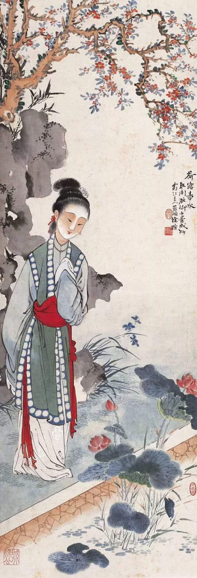 人物画大师——徐燕孙工笔人物画欣赏