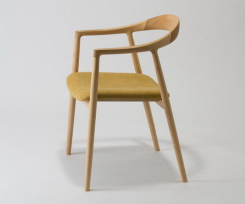纯手工打磨制作木椅日本宫崎椅子制作所 Miyazaki Chair Factory
