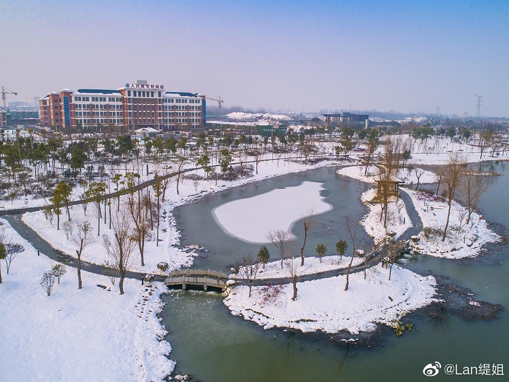 城市之肺,六安九十里山水画廊起点上的万亩南湖湿地公园,飞阅六安