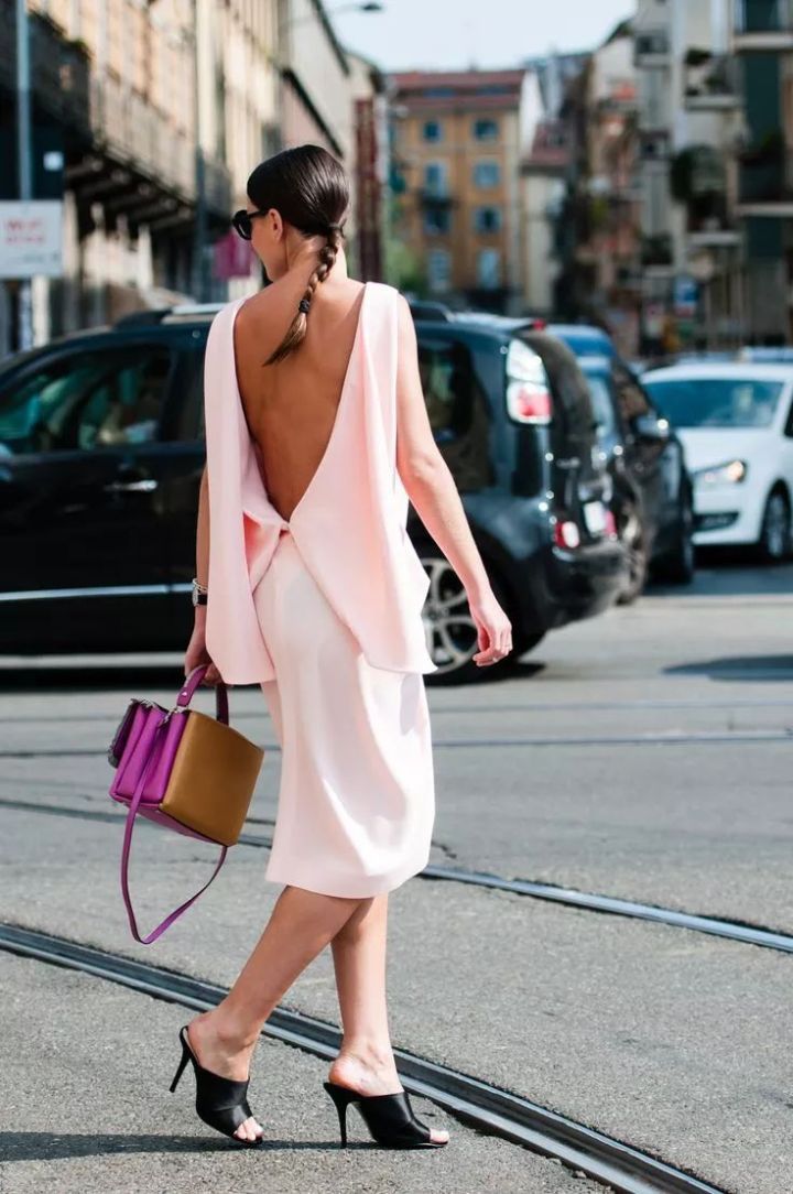 趁着五一假期露个美背也可以很撩人 还很清凉时尚|露背|美背|露背装