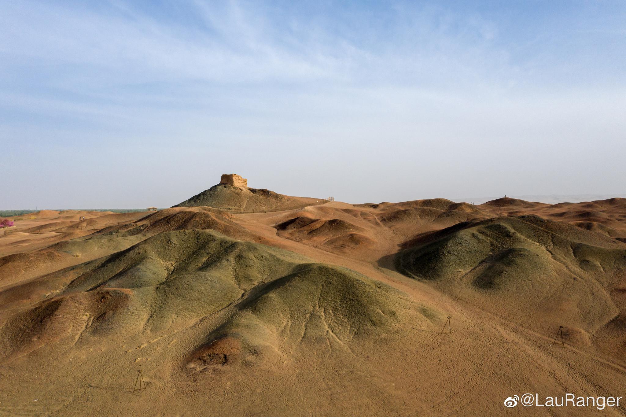 如今,昔日的阳关城早已荡然无存,仅存一座汉代烽燧遗址|阳关城|阳关