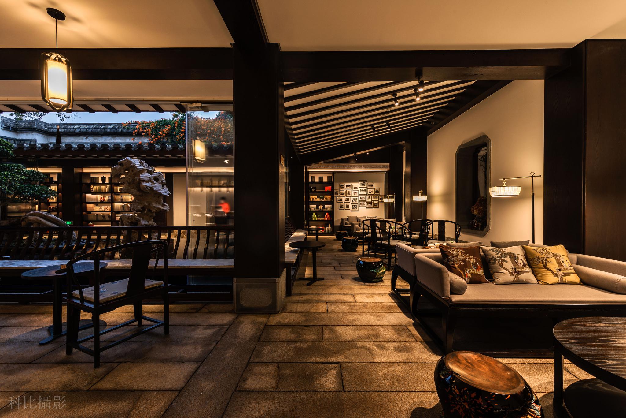 古民居客栈灯光系统拍摄