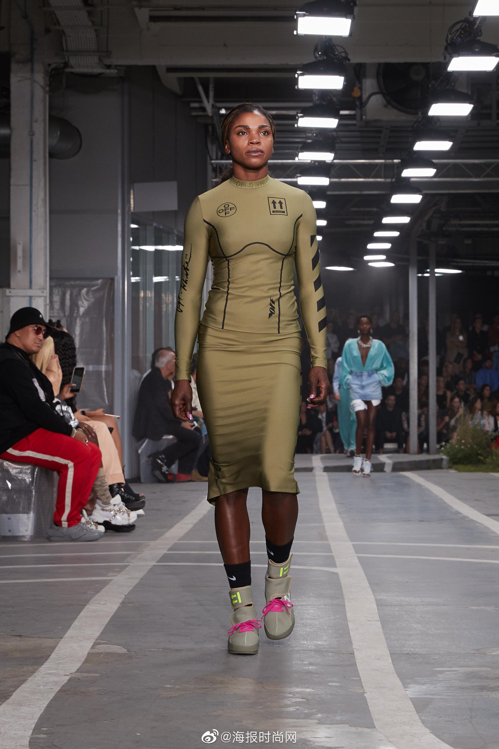 2019年off-white巴黎时装秀上