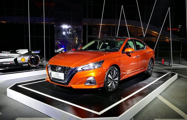 日产智行之夜 第七代天籁altima售17.98万起