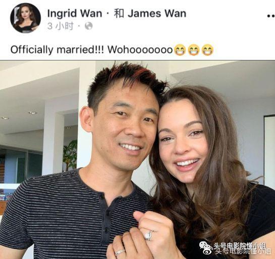 导演温子仁在家结婚:1.61米身高征服高个美女,证婚人是狗