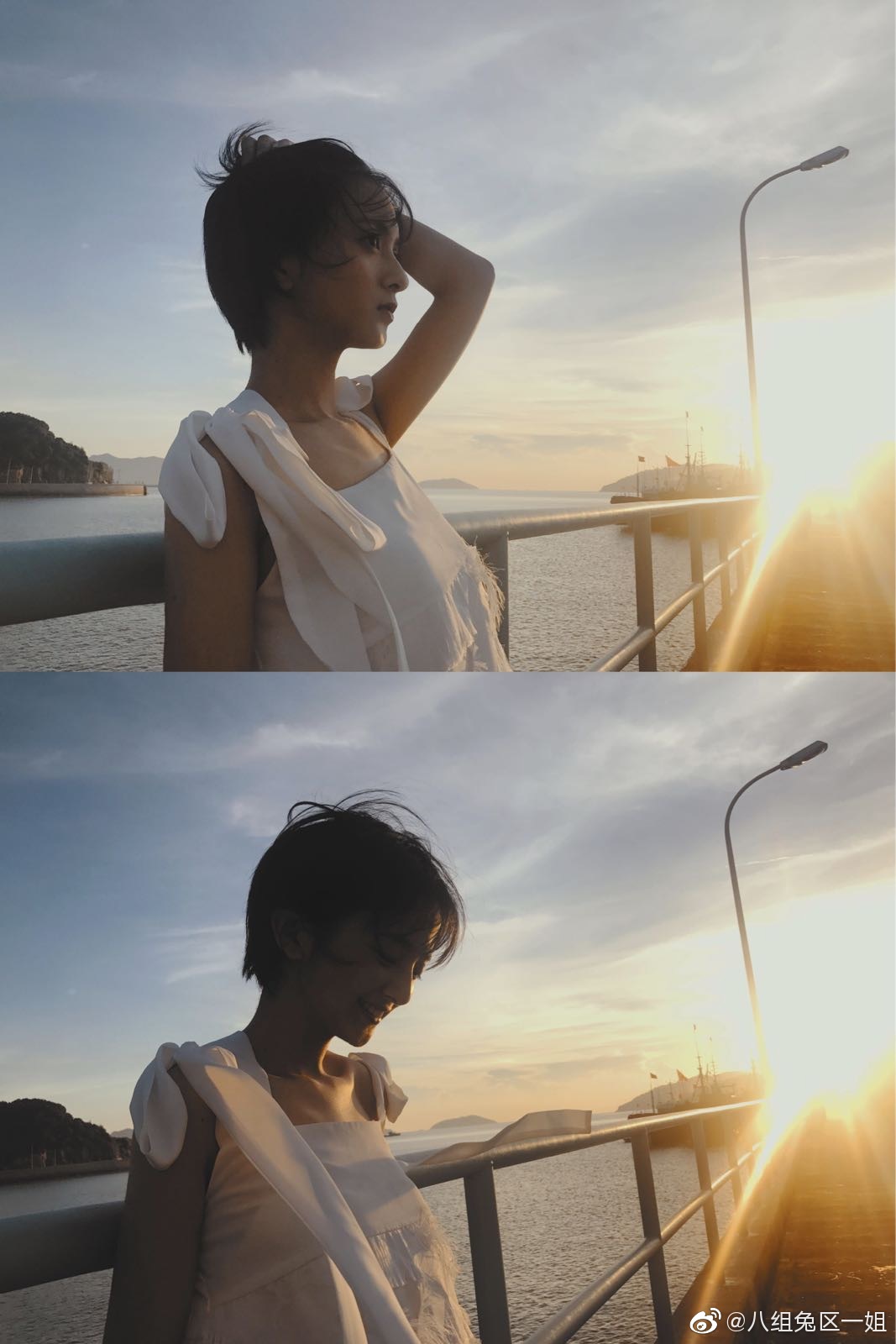 短发真的是检验颜值的标准厉嘉琪一头短发清爽靓丽青春灵动