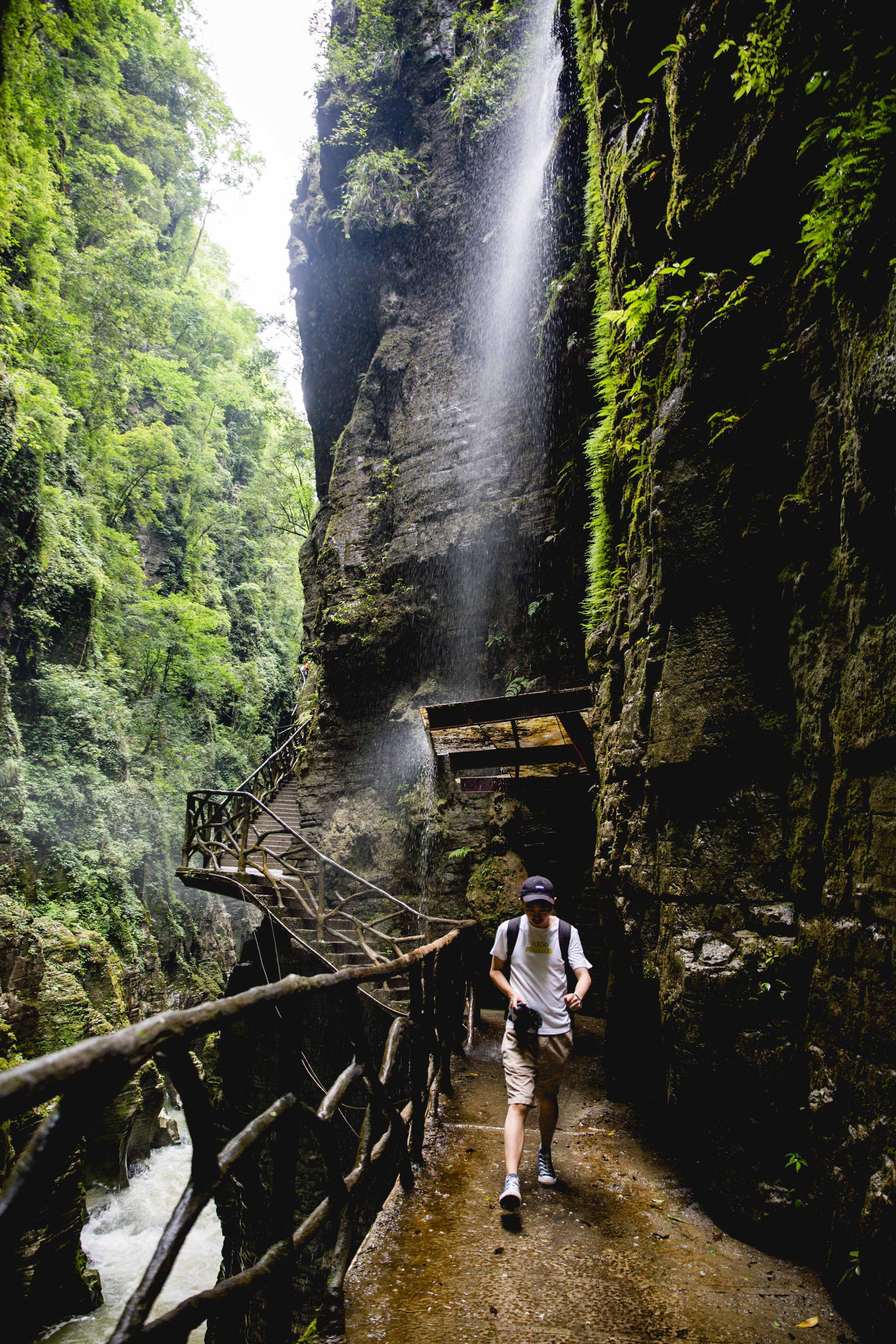 湖北恩施绝美深山峡谷,不光名字好听,是盛夏避暑胜地