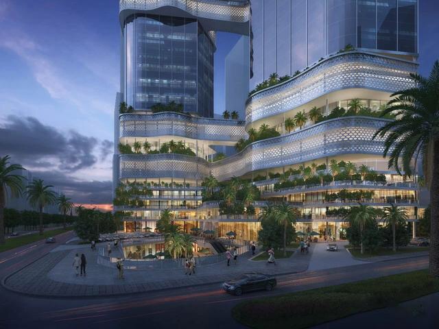 深圳碳云大厦建筑设计灵感源于dna双螺旋