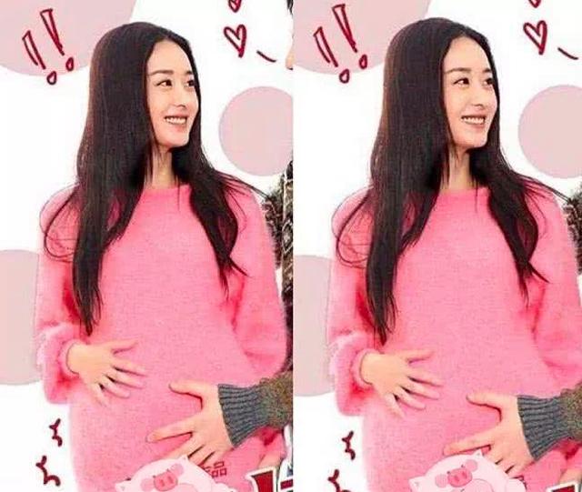 赵丽颖孕肚被路人拍到,网友评论太土,官方发出的照片却好美!