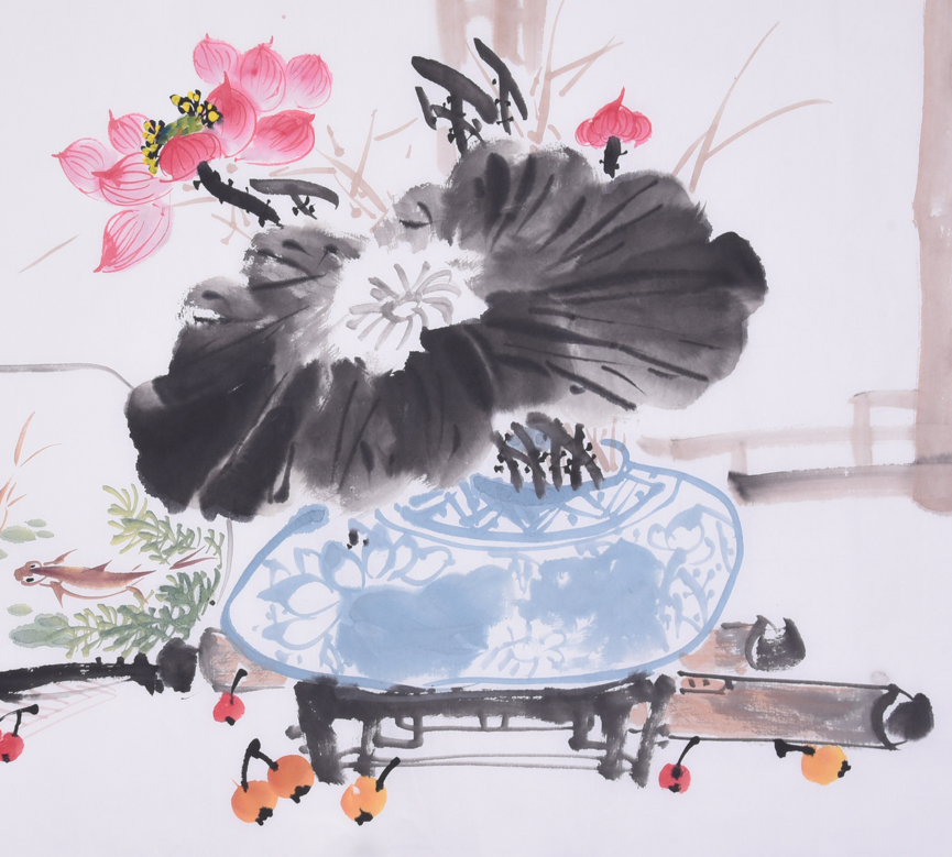 国画名家王建国作品欣赏