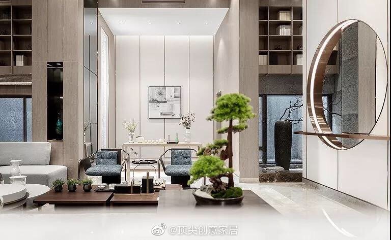 新中式风格,而轻奢风的兴起