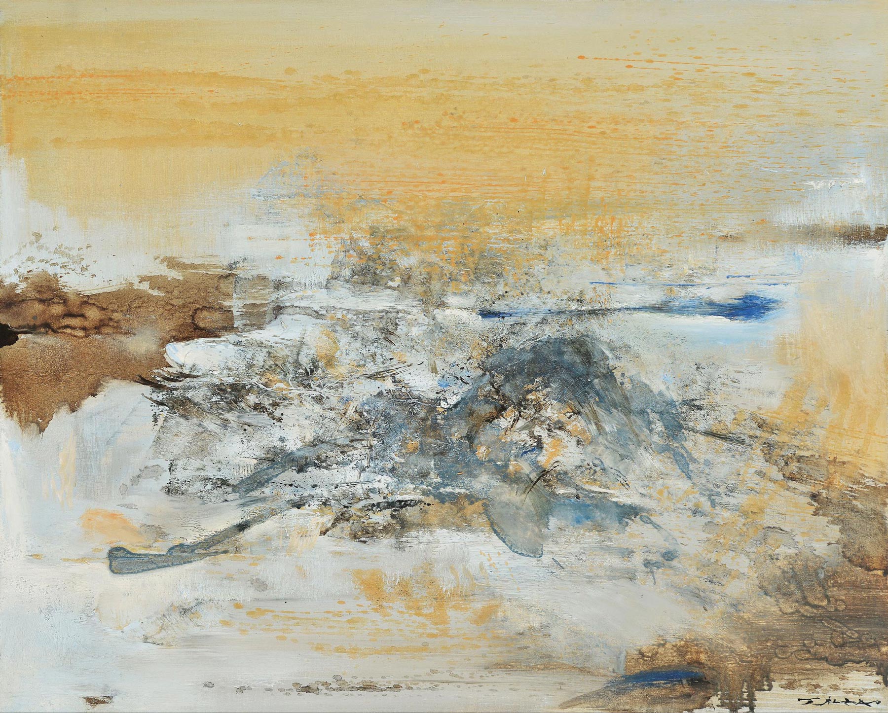 020202赵无极作品欣赏0202