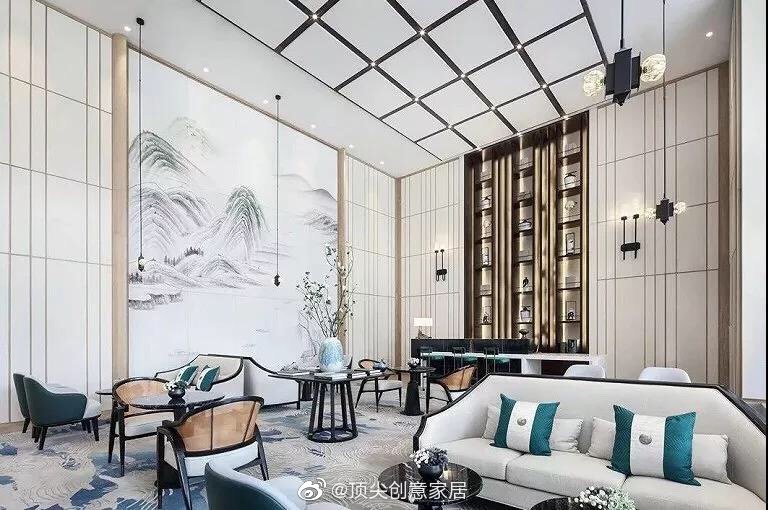 新中式风格,而轻奢风的兴起