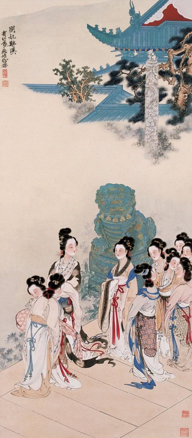 人物画大师——徐燕孙工笔人物画欣赏