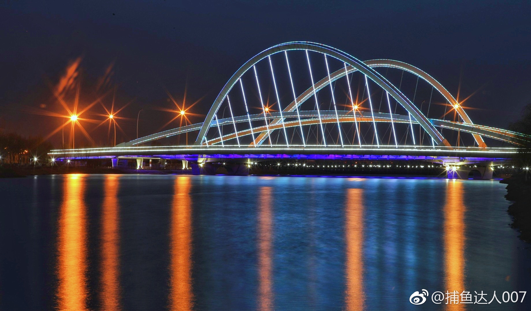 忻州云中河夜景@中国摄影师联盟