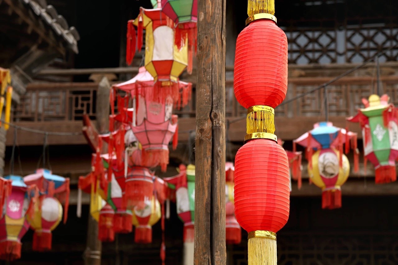 春节去古北水镇景区逛逛老北京过春节多兴庙会