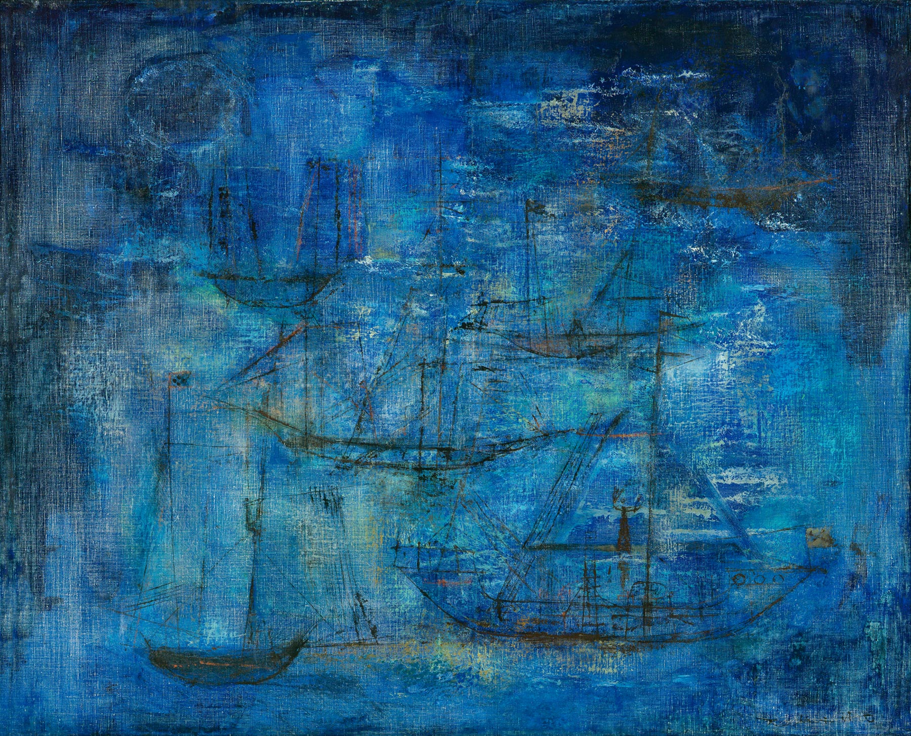 020202赵无极作品欣赏0202