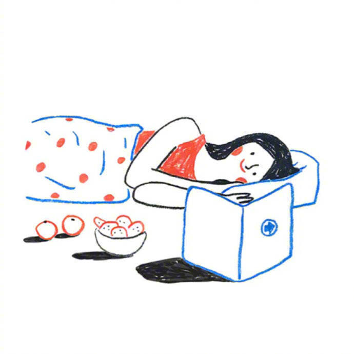 放假在家的你.| ins:dancing.snail