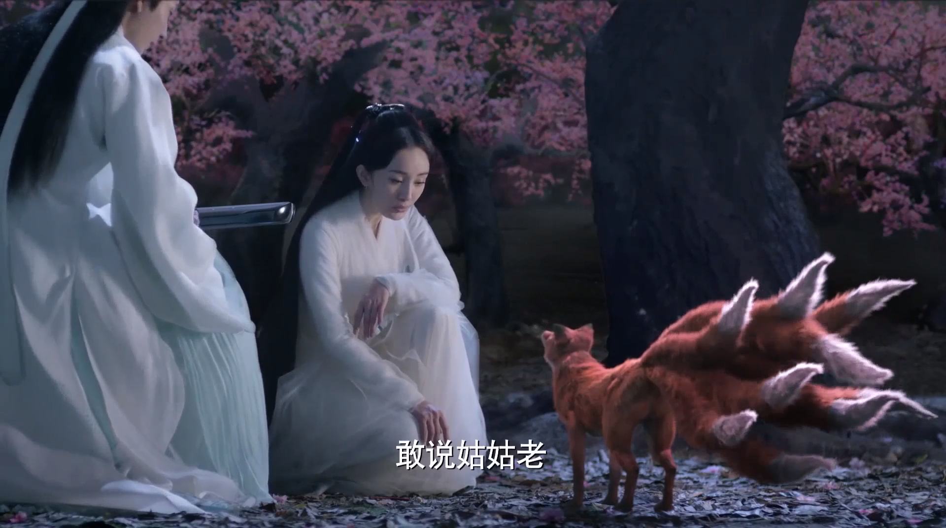 【杨幂&迪丽热巴】白浅姑姑把凤九变成了小狐狸