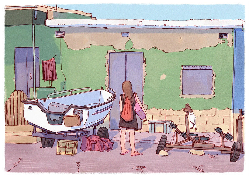 惬意的慢生活插画师javiercorzo