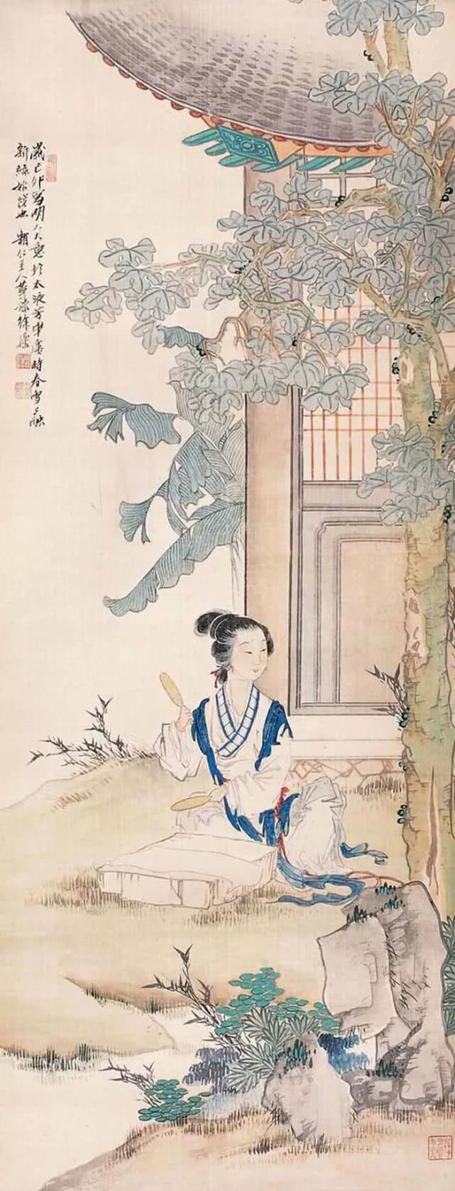 人物画大师——徐燕孙工笔人物画欣赏