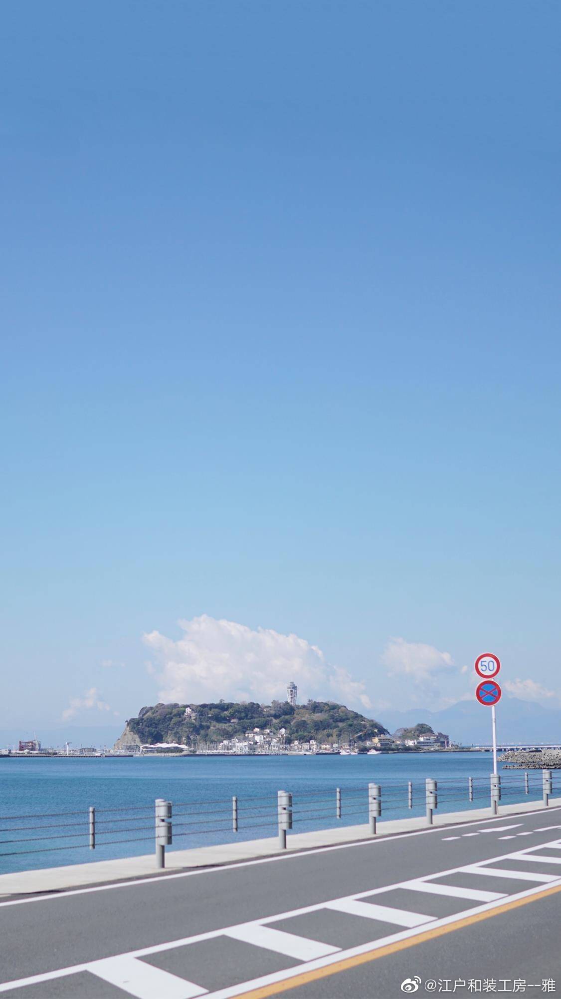 98"日本海边风景摄影手机壁纸"