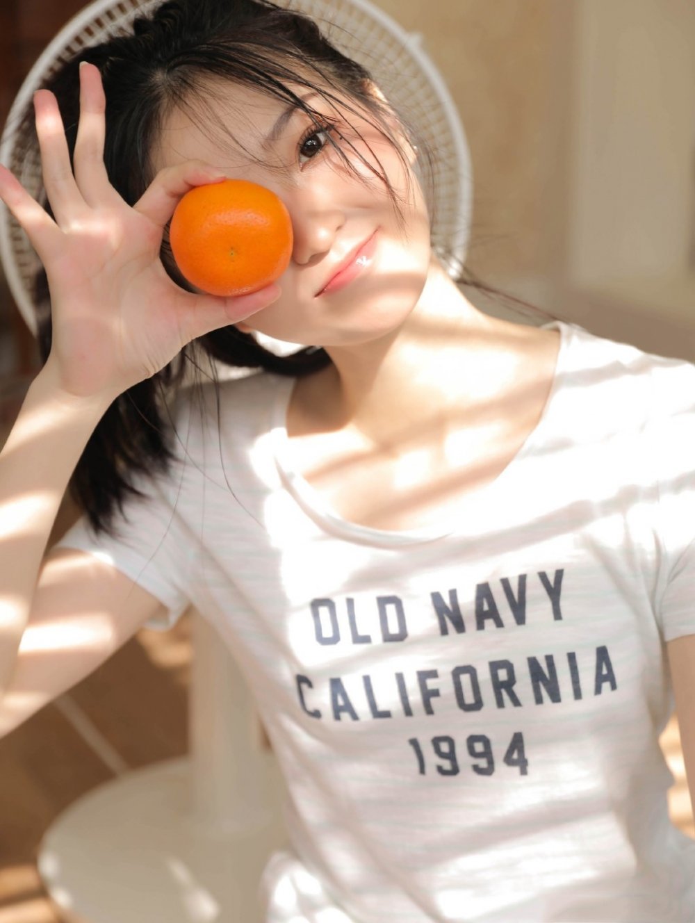 青春活力阳光少女清纯甜美卧室小清新唯美写真