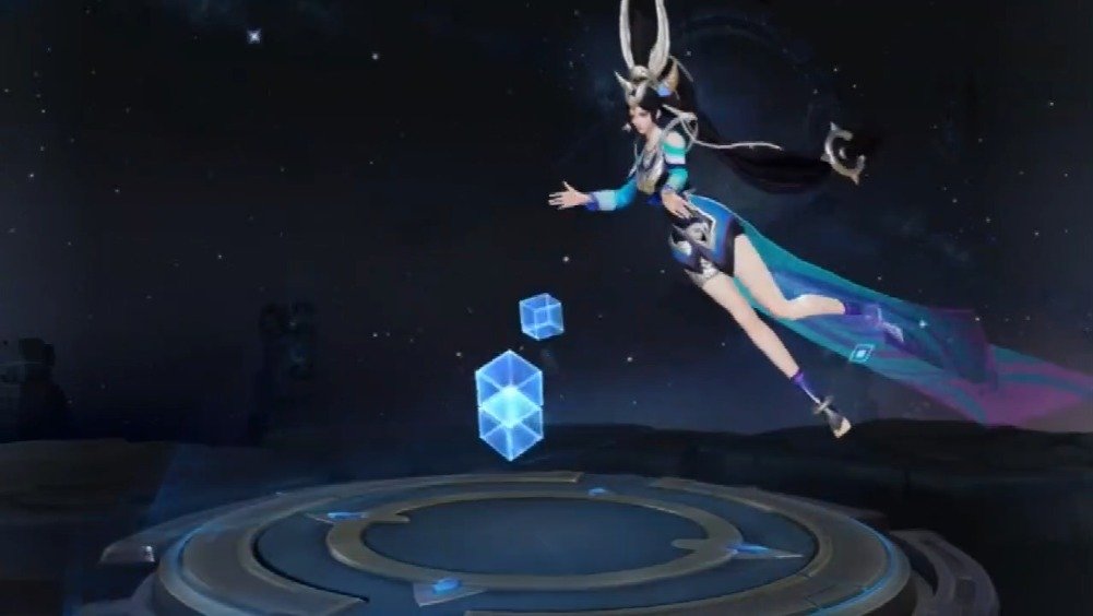 s15荣耀战令限定皮肤,女娲-朔望之晖