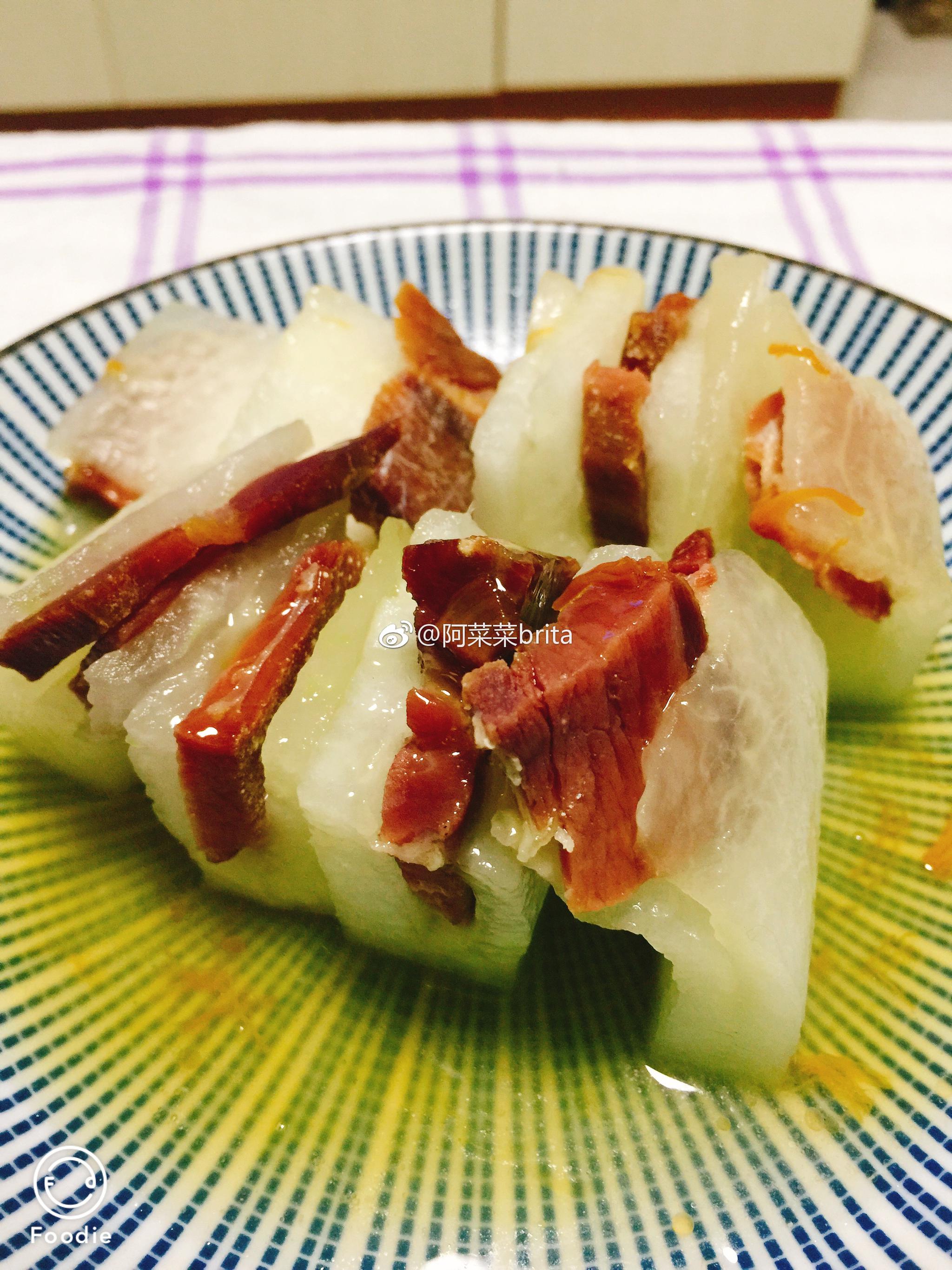 金华火腿酿冬瓜