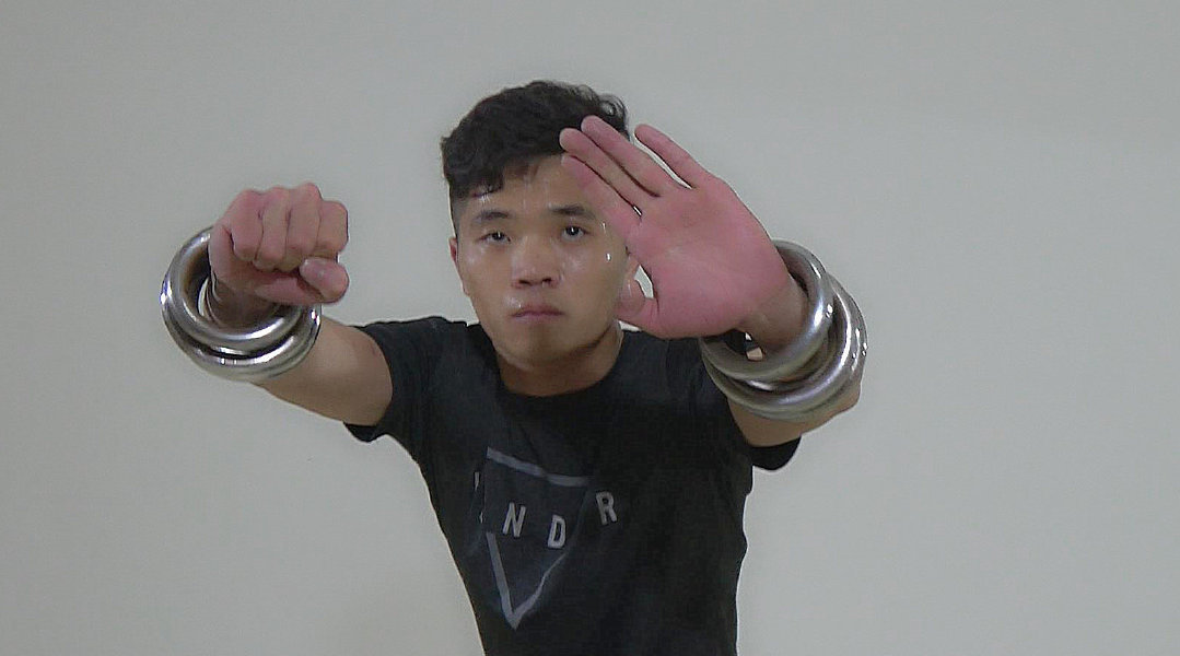 铁桥三(铁线拳)桥来桥上过