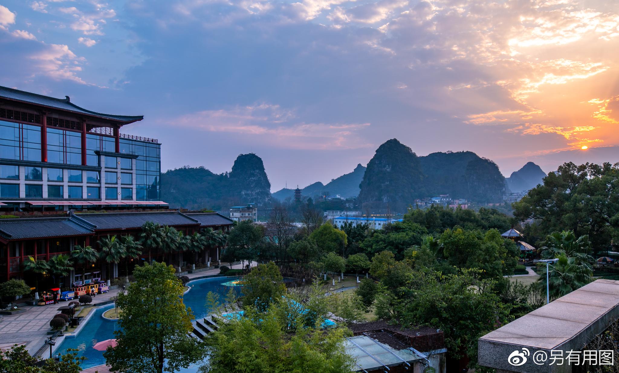 桂林香格里拉大酒店之行第三天!前两天都在酒店里拍照体验|桂林|香格