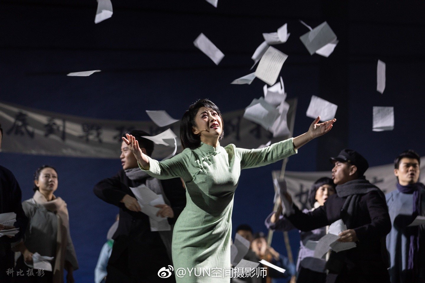 浙江省歌舞剧院演出的民族歌剧青春之歌主演郑培钦