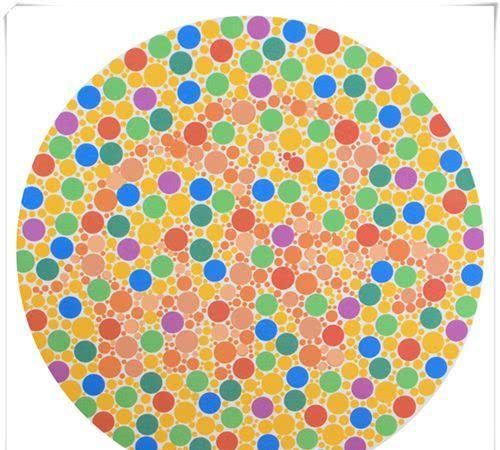 6张色盲色弱检测图,图6最难,图4有人叫它"扑棱蛾子"|蛾子|圆点|色差