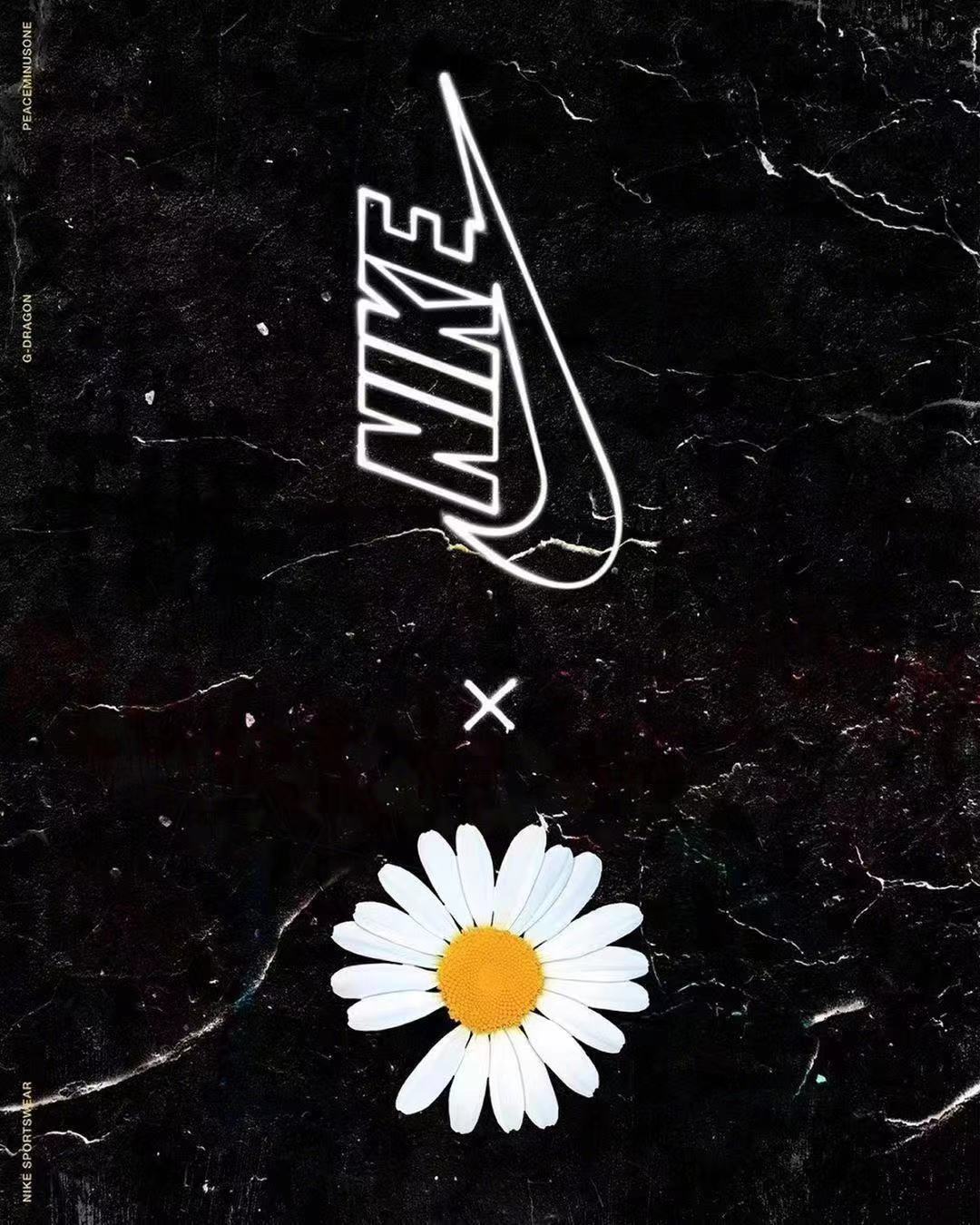 权志龙在个人 instagram 上正式发出 peaceminusone x nike 的联名预