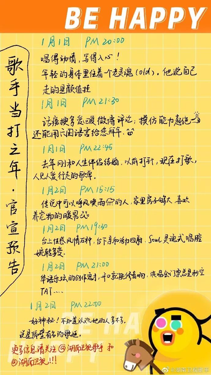 毛不易周深加盟，徐佳莹萧敬腾袁娅维回锅，《歌手》还能回春吗？