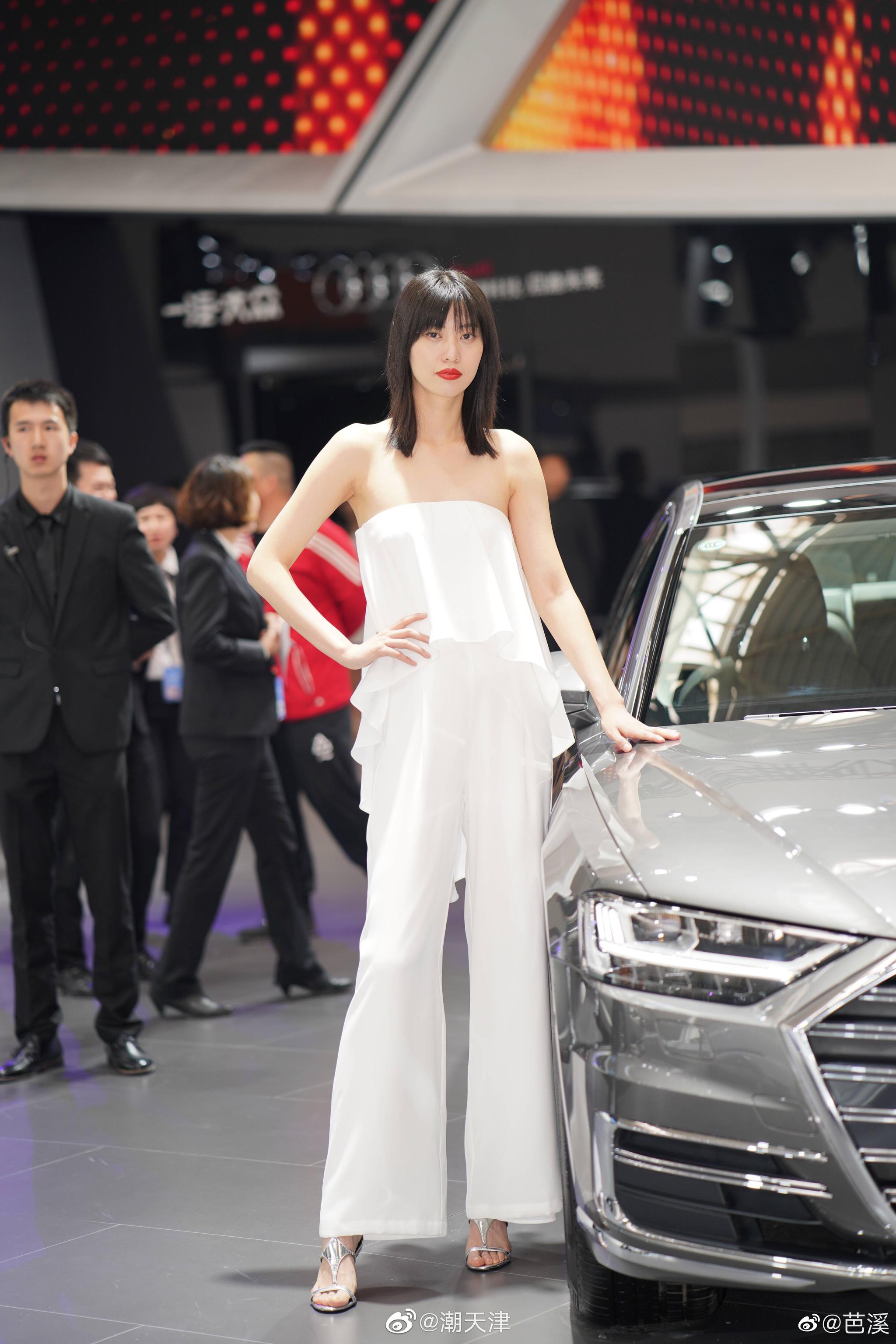 天津五一国际车展车模合辑芭溪