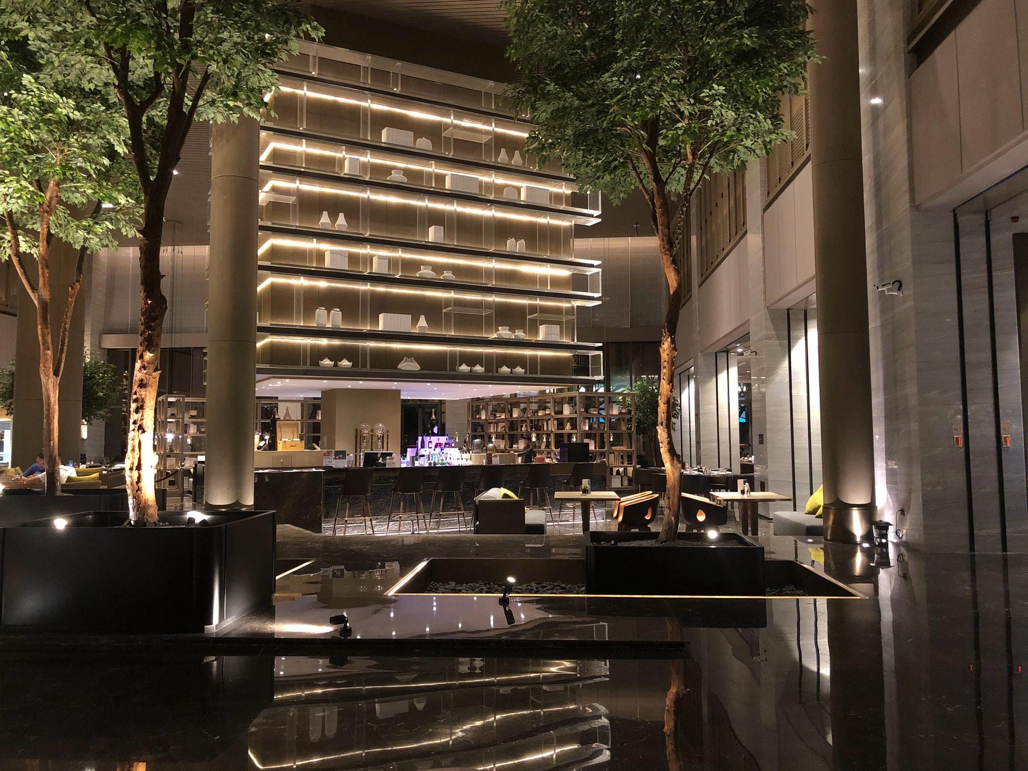 深圳博林天瑞喜来登酒店,公区实拍.细节已经扣的非常细了