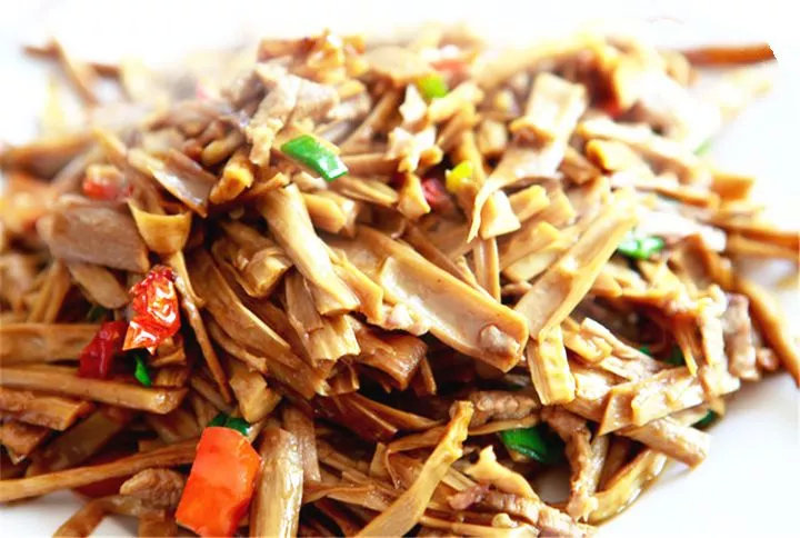 野竹笋炒肉