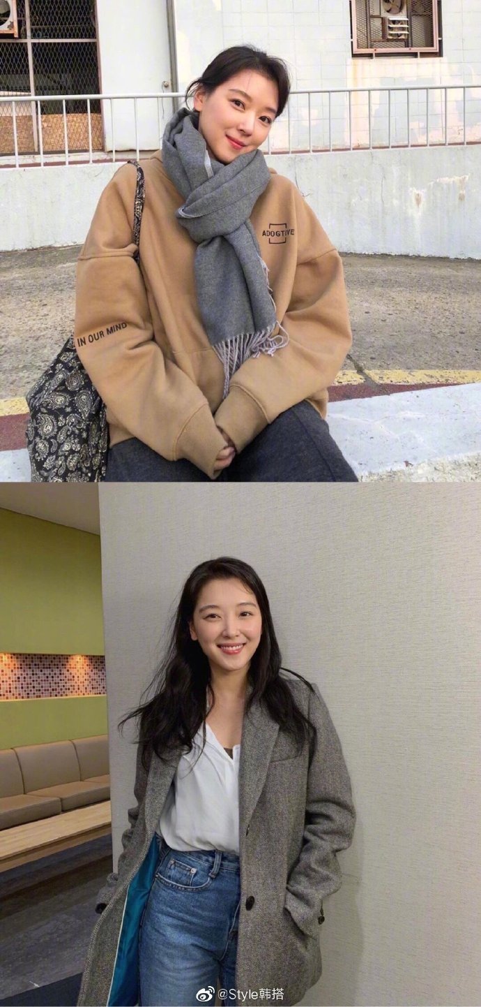 赵友利舒适自然系日常穿搭范本