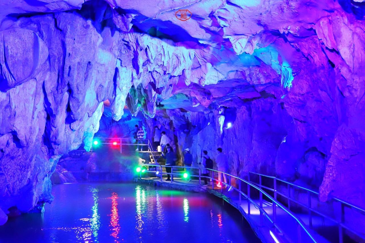 距离杭州80公里的瑶琳仙境,全天候溶洞裸眼3d光影秀惊艳来袭