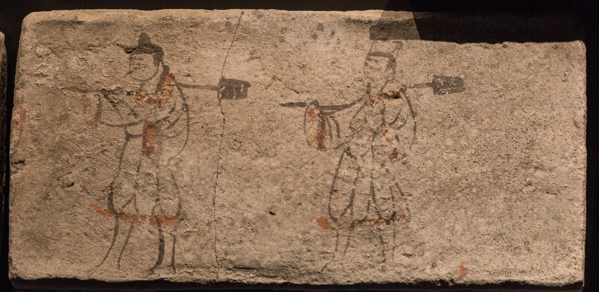 魏晋壁画砖壹201811拍摄甘肃省博物馆藏品嘉峪关新城壁画墓群