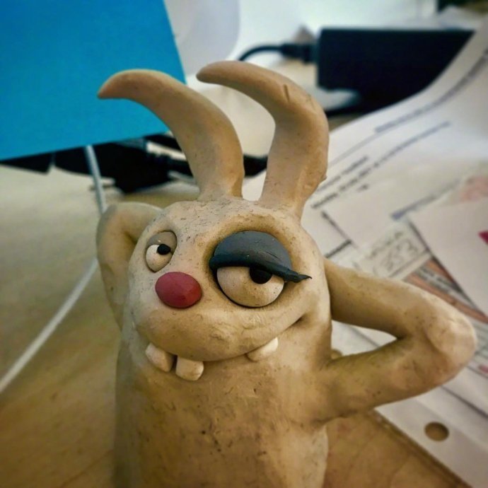 超级呆萌的黏土作品richwebber