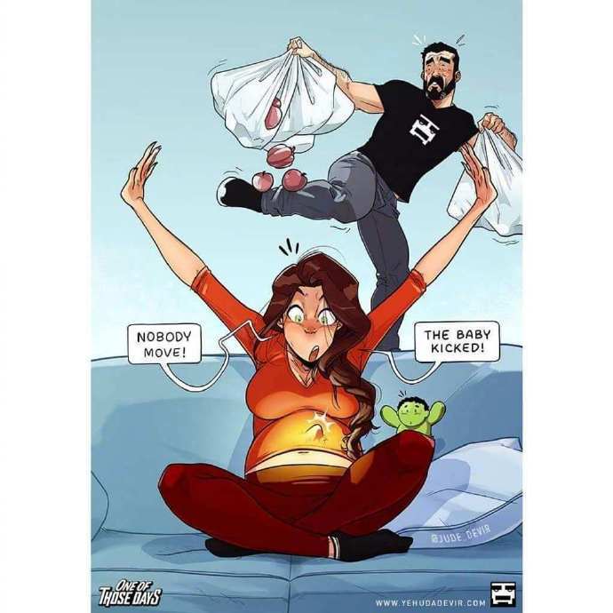 72 爱情故事"one of those days"75 以色列插画家 yehuda devir