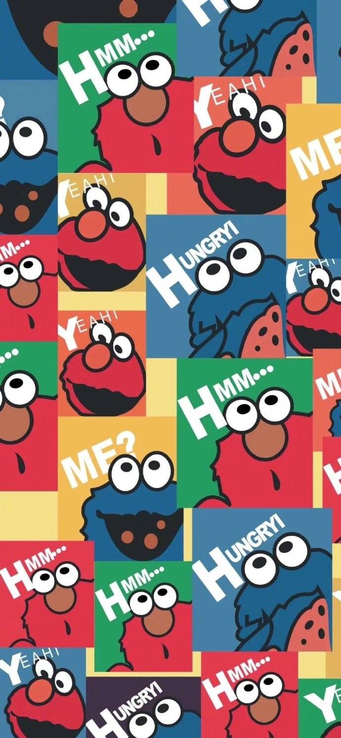 芝麻街壁纸,喜欢戳个赞高清无水印手机壁纸 锁屏壁纸 第118期