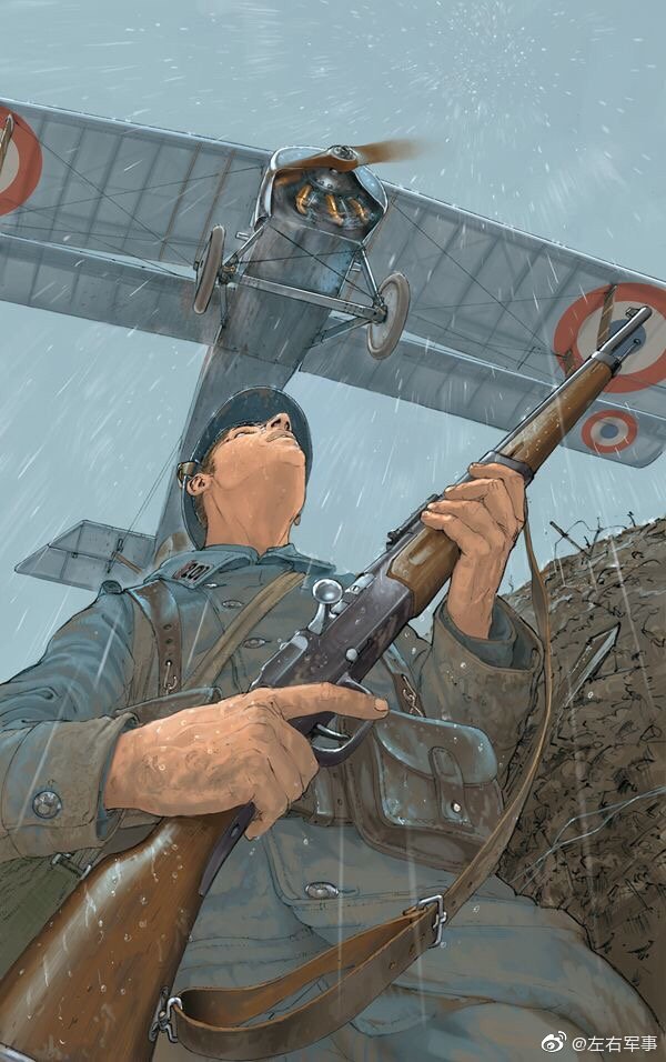 第一次世界大战中的法军插画